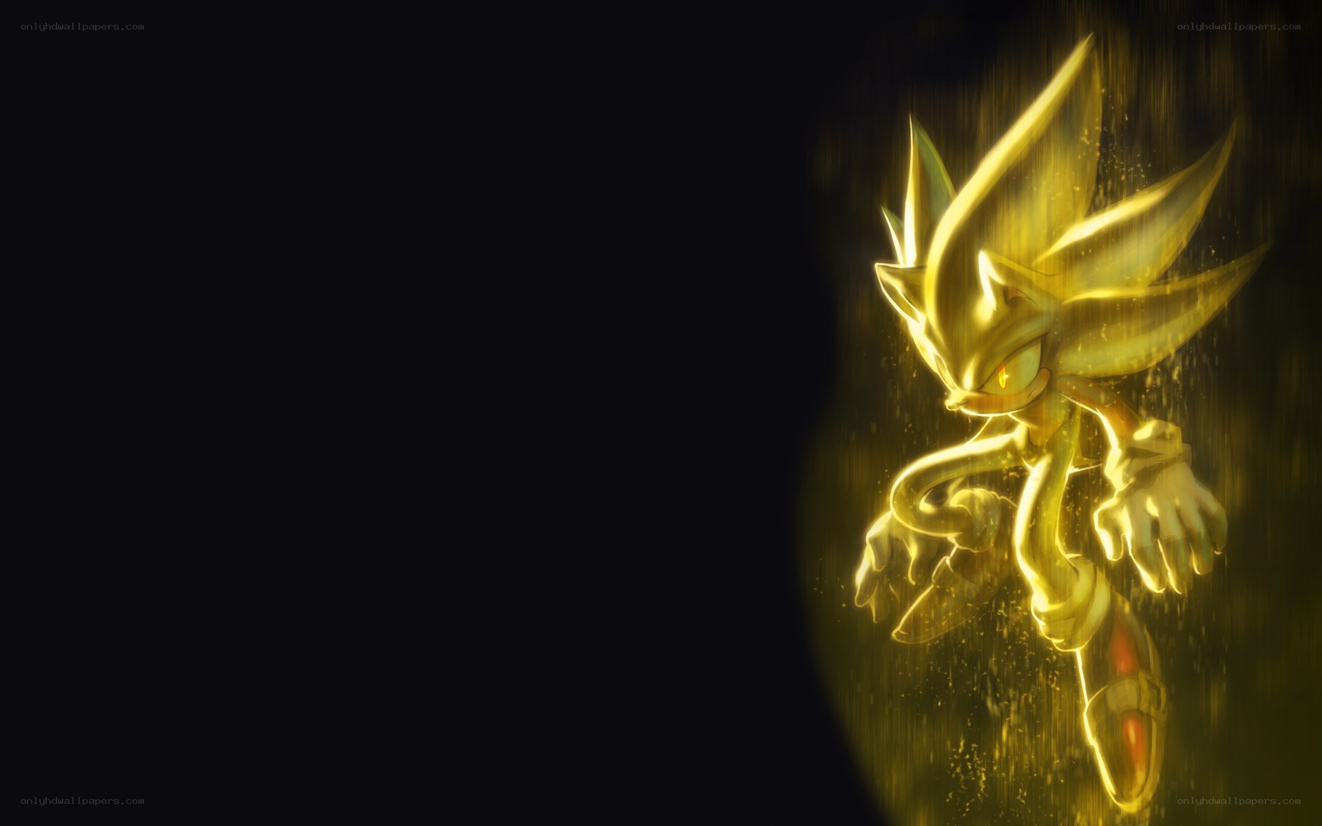 Golden Sonic the Hedgehog