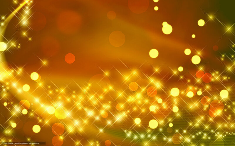 Golden Sparkles and Bokeh