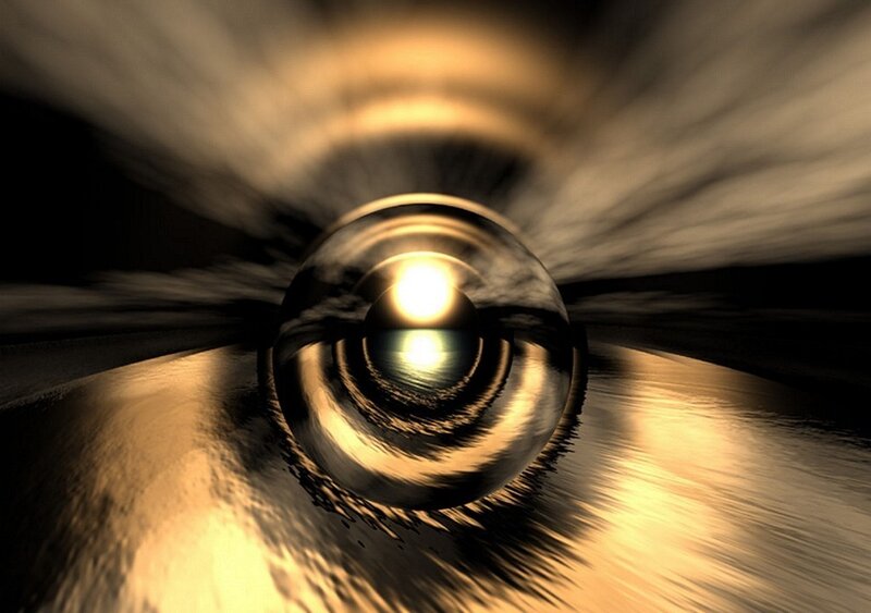 Golden Sphere Tunnel