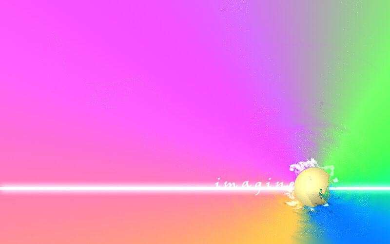 Golden Sphere with Splash
