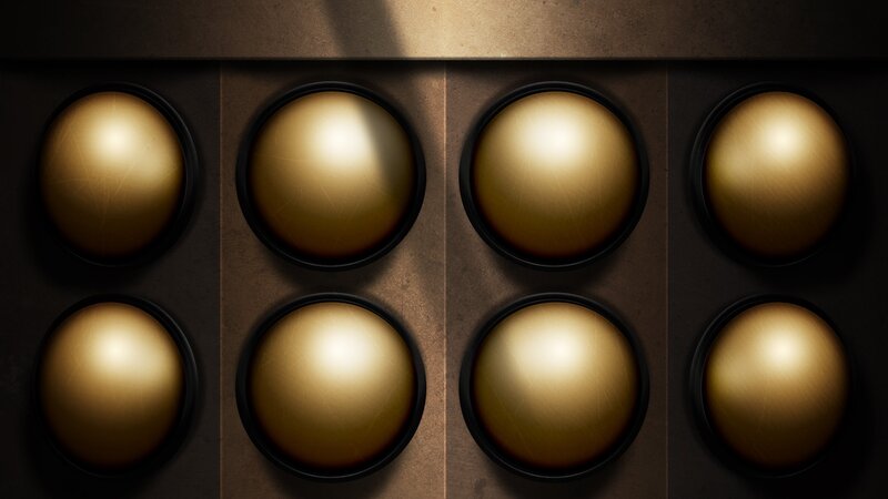 Golden Spheres in Panel