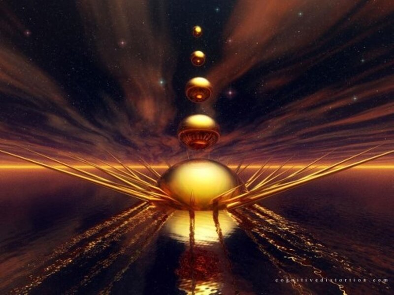 Golden Spheres in Space