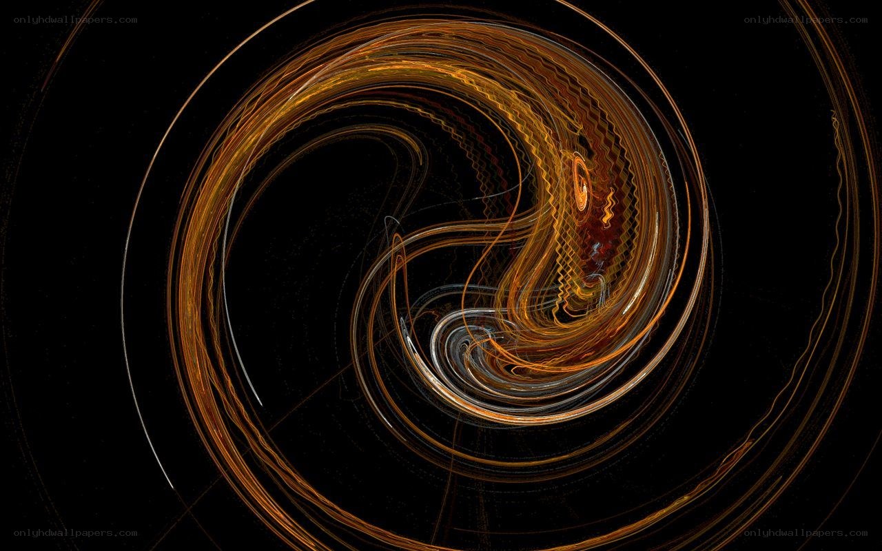 golden spiral abstract art