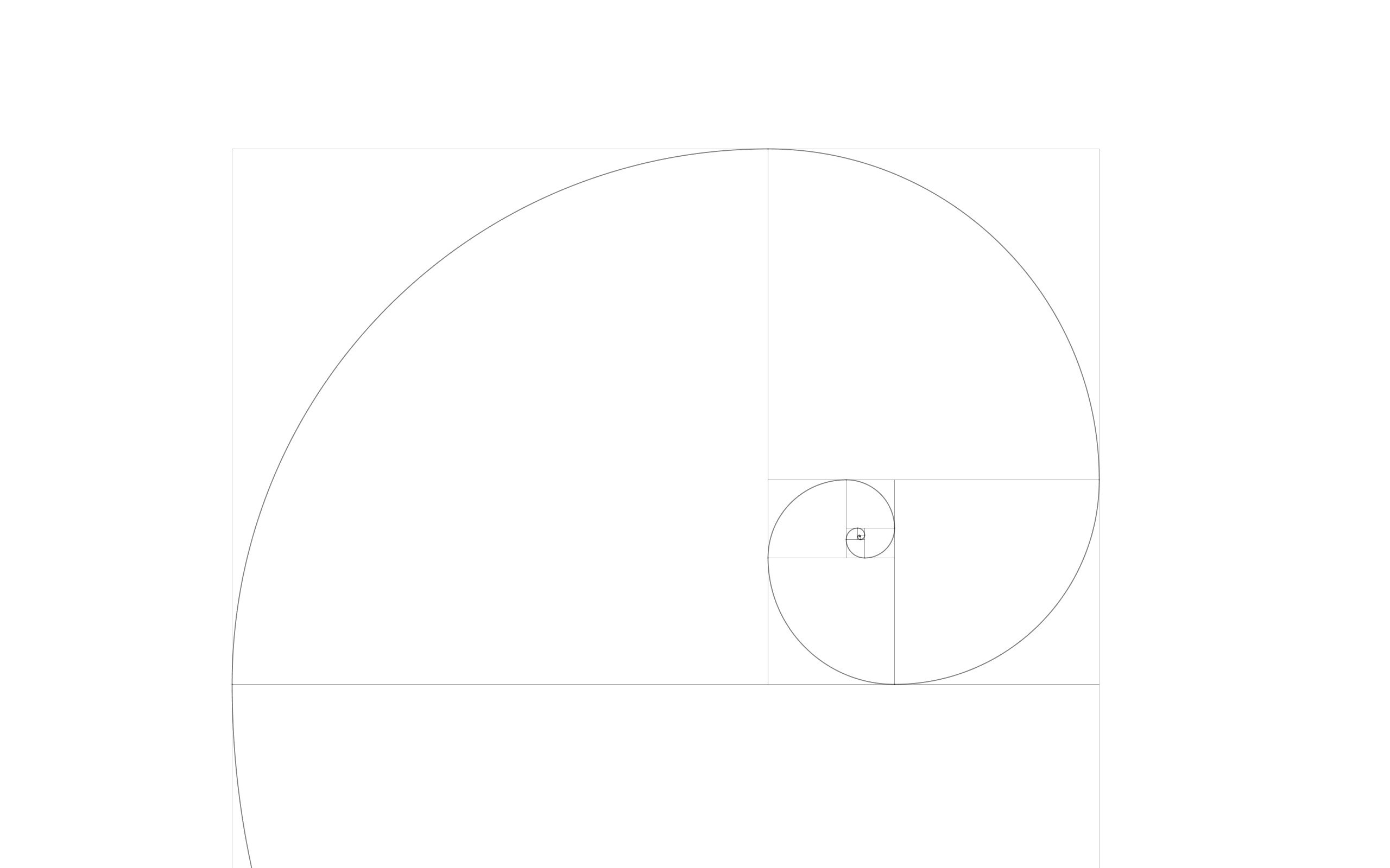 golden spiral diagram