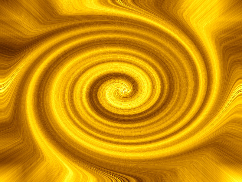 golden spiral pattern