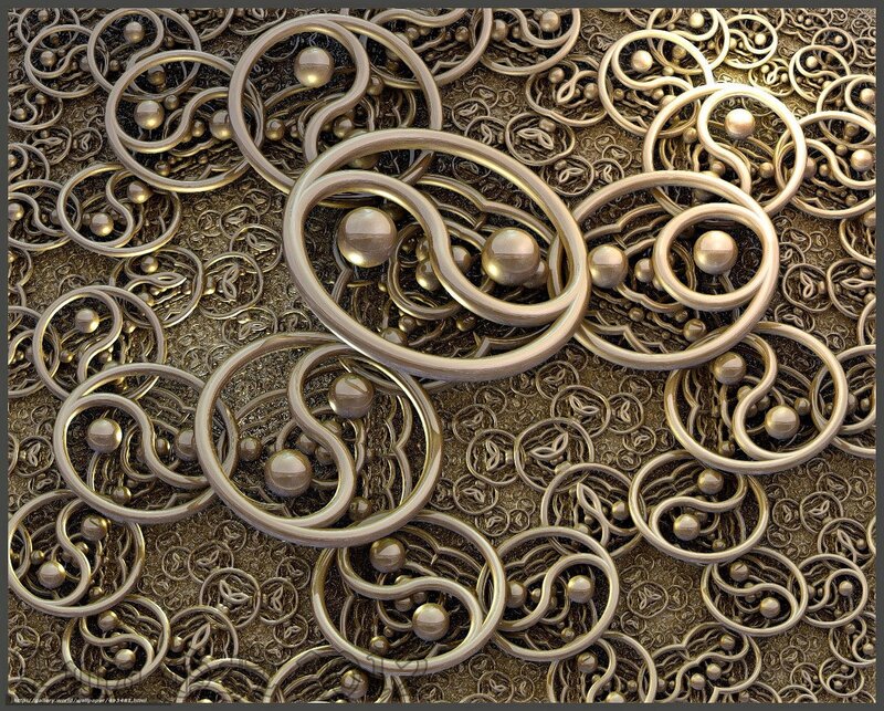 Golden Spiral Patterns