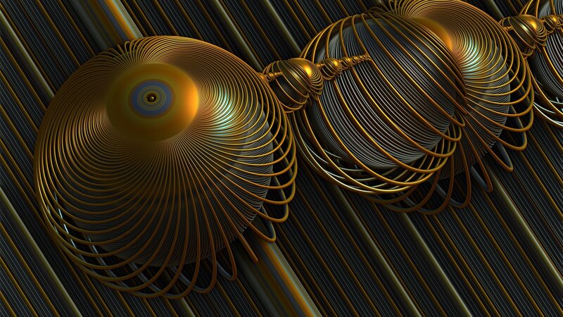 Golden Spiral Structures