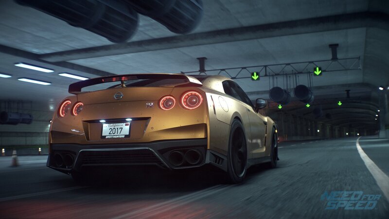 Golden Sports Car — Gold, Dark