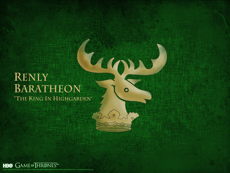 Golden Stag Head