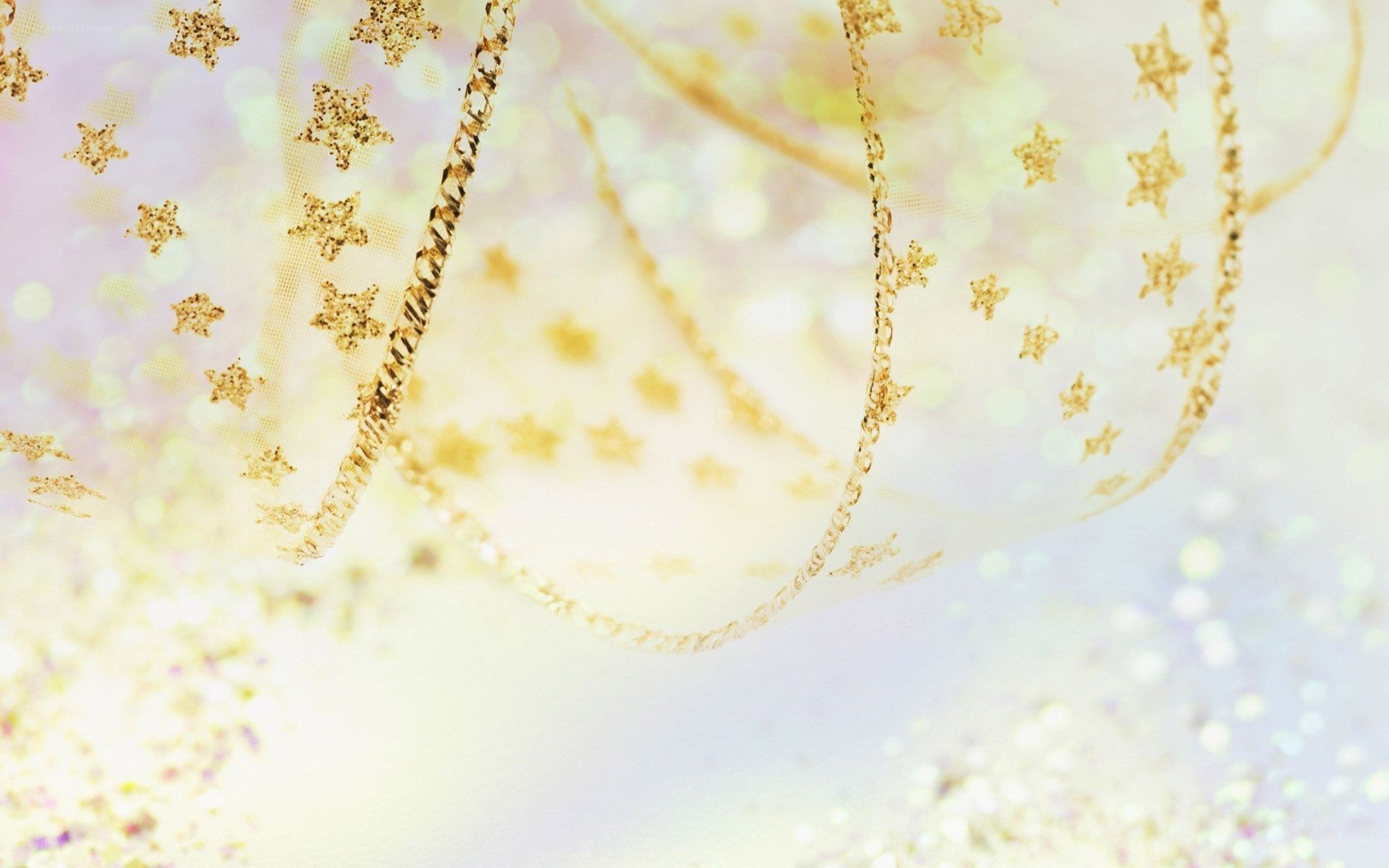 golden starry ribbon