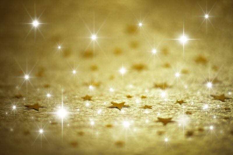 Golden Stars on Surface