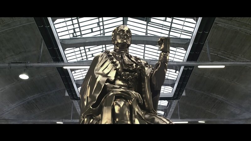 Golden Statue of a Man — Gold