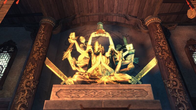 Golden Statue of Deity