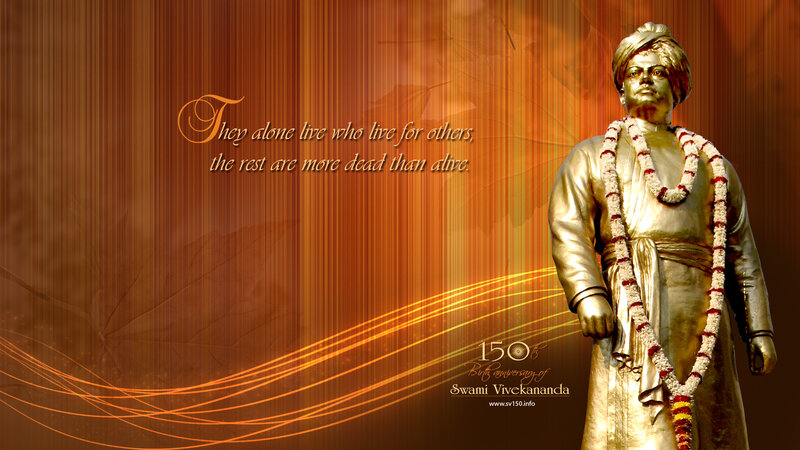 Golden Statue of Swami Vivekananda