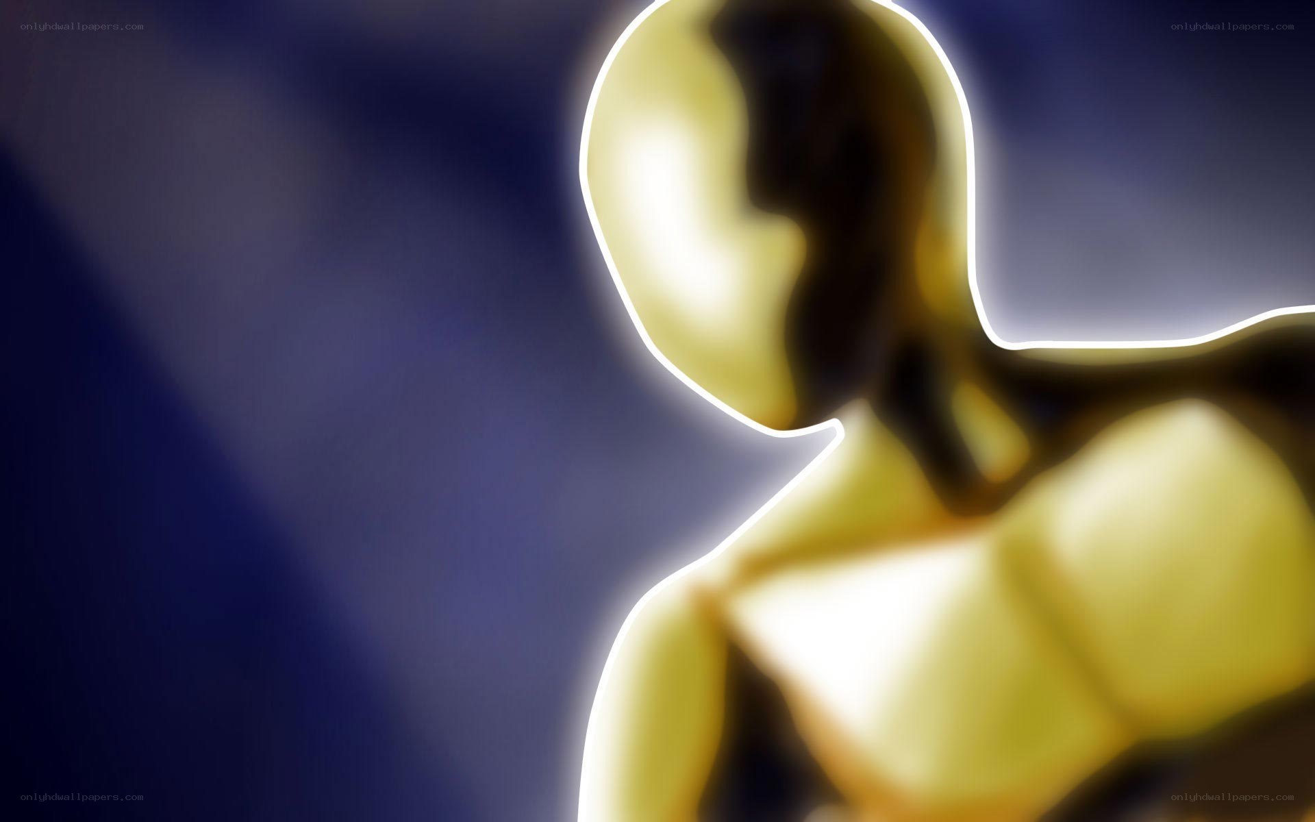 golden statuette silhouette