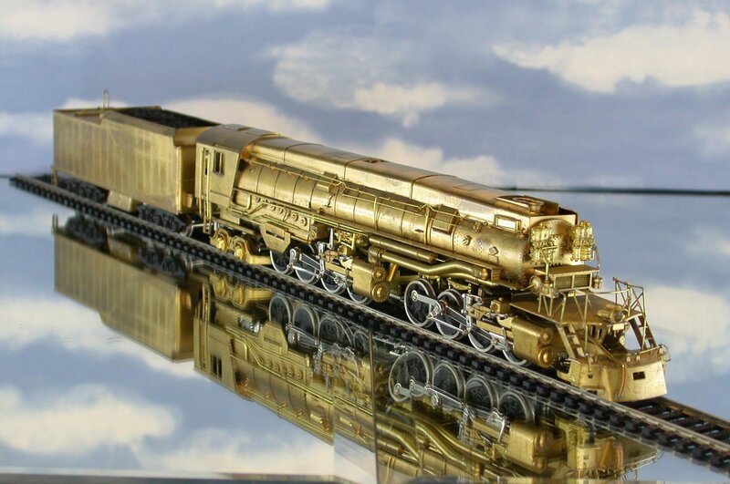Golden Steam Locomotive