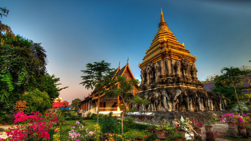 Golden Stupa Temple — Gold