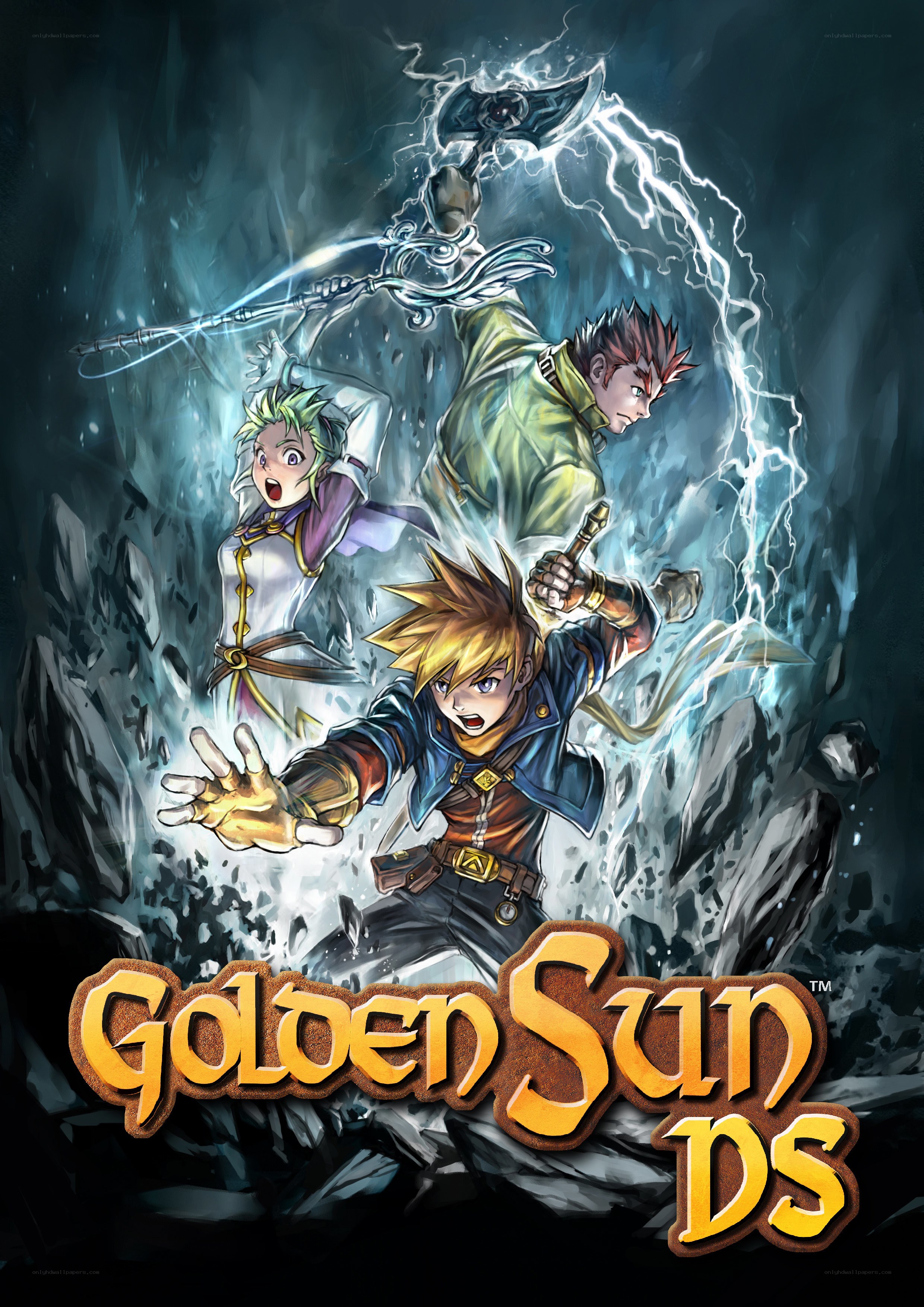 Golden Sun DS game cover