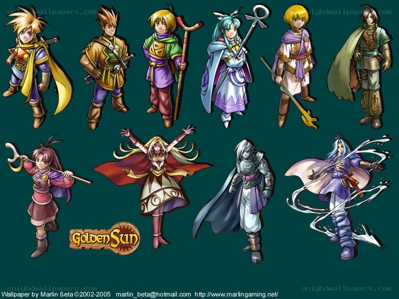 Golden Sun game characters