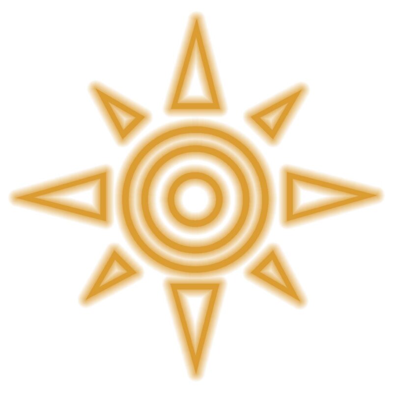 golden sun symbol