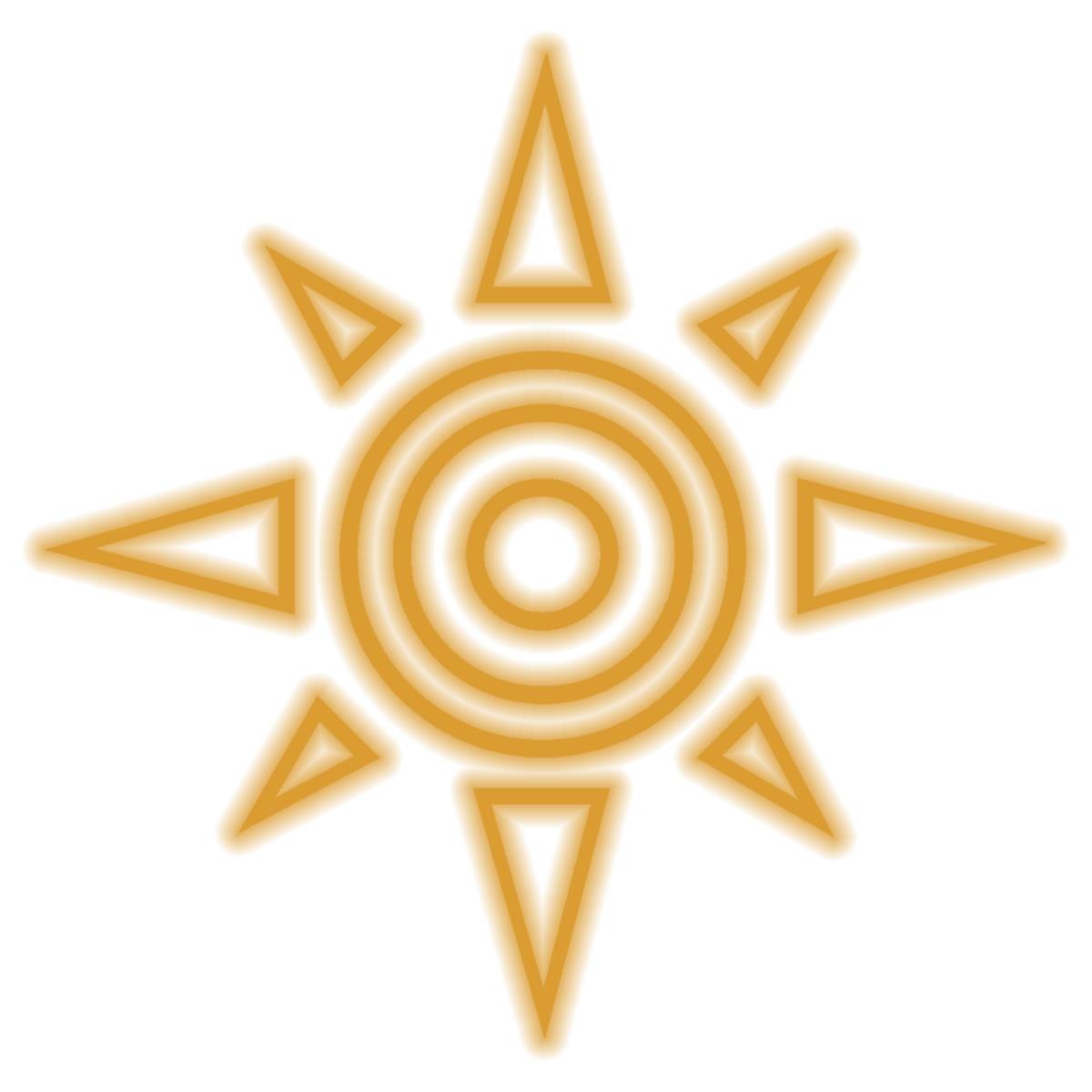 golden sun symbol