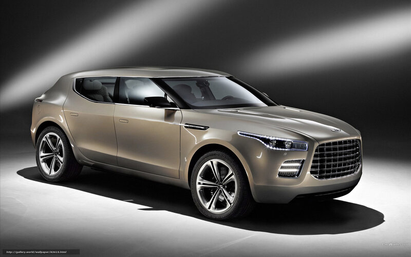 Golden SUV Car