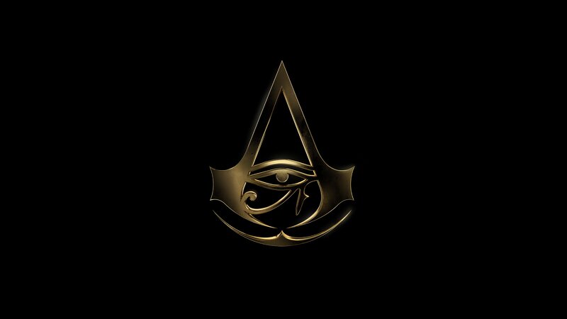 Golden Symbol on Black — Dark
