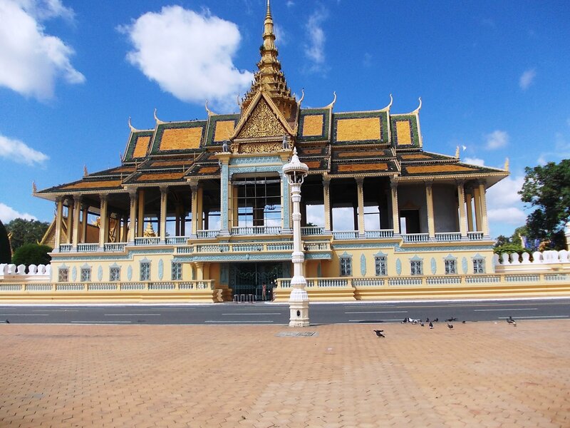 Golden Temple Building — Blue