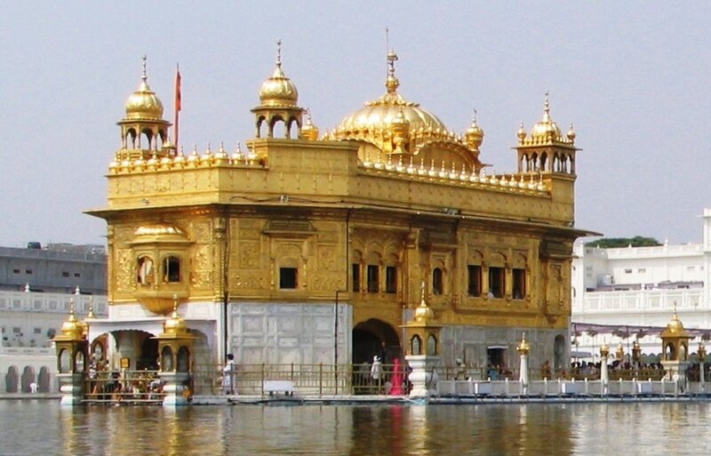 Golden Temple Complex — Gold, Serene