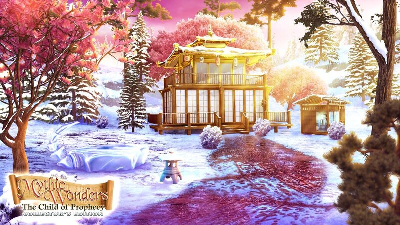 Golden Temple in Snow — Pink