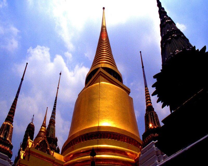 Golden Temple Spires — Gold