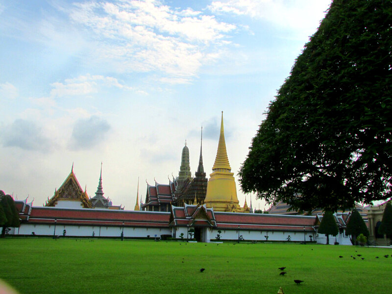 Golden Temple Spires — Green, Serene