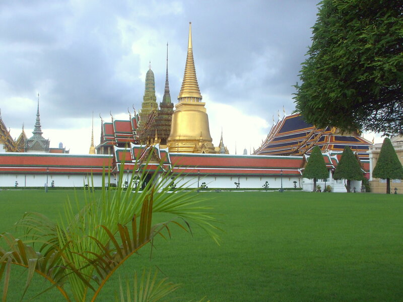 Golden Temple Spires — Green