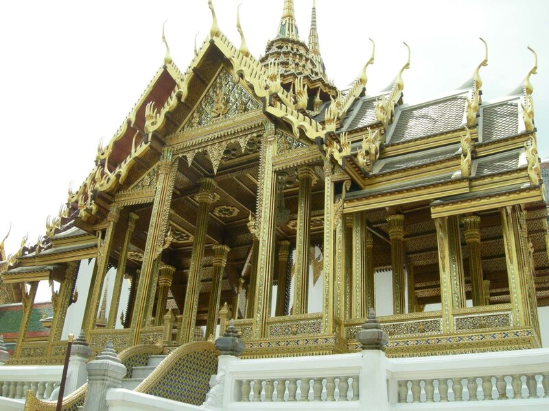 Golden temple structure