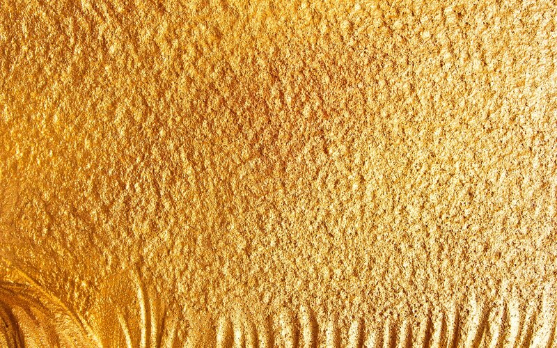 Golden Textured Surface — Gold, Rich, Abstract