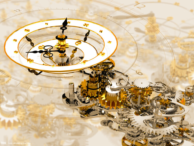 golden time calculating machine