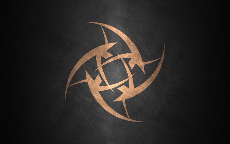 Golden Tribal Symbol
