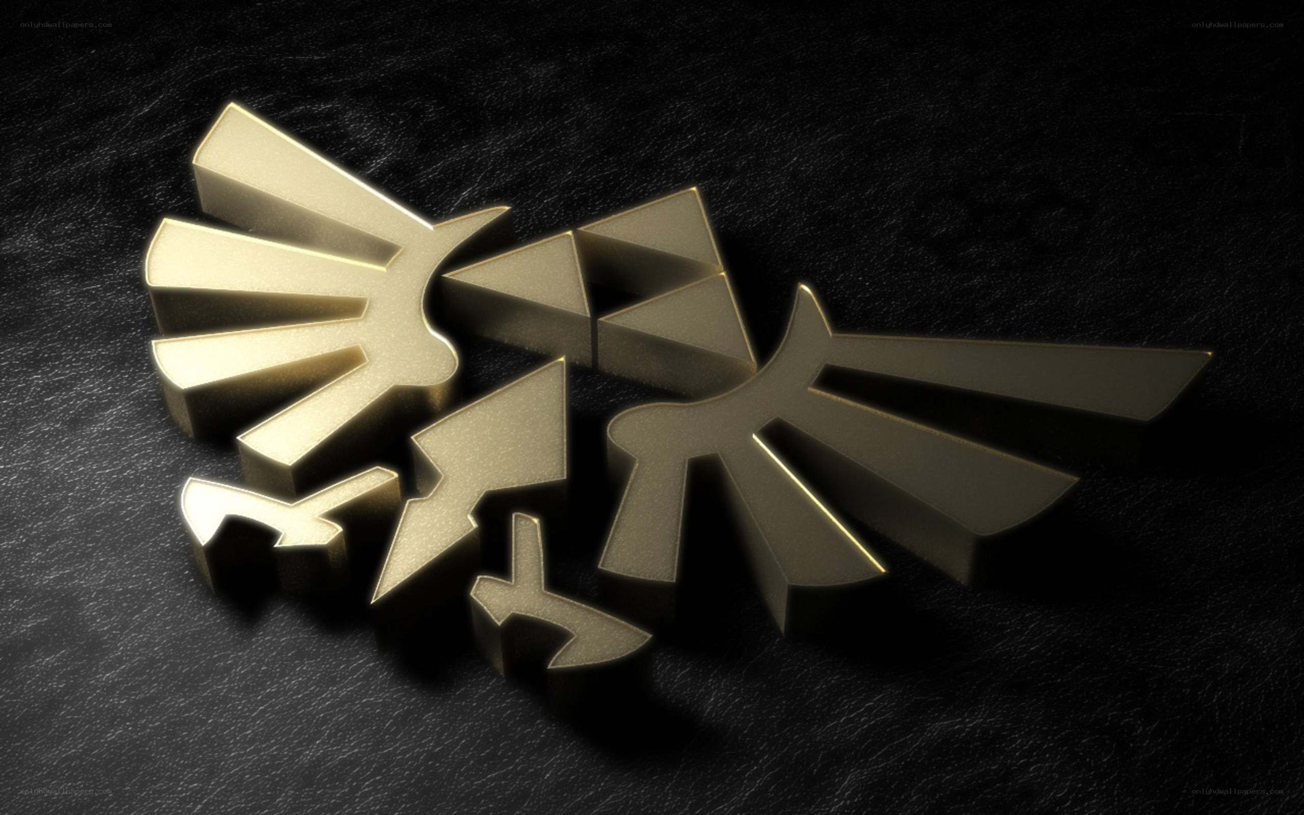 Golden Triforce symbol