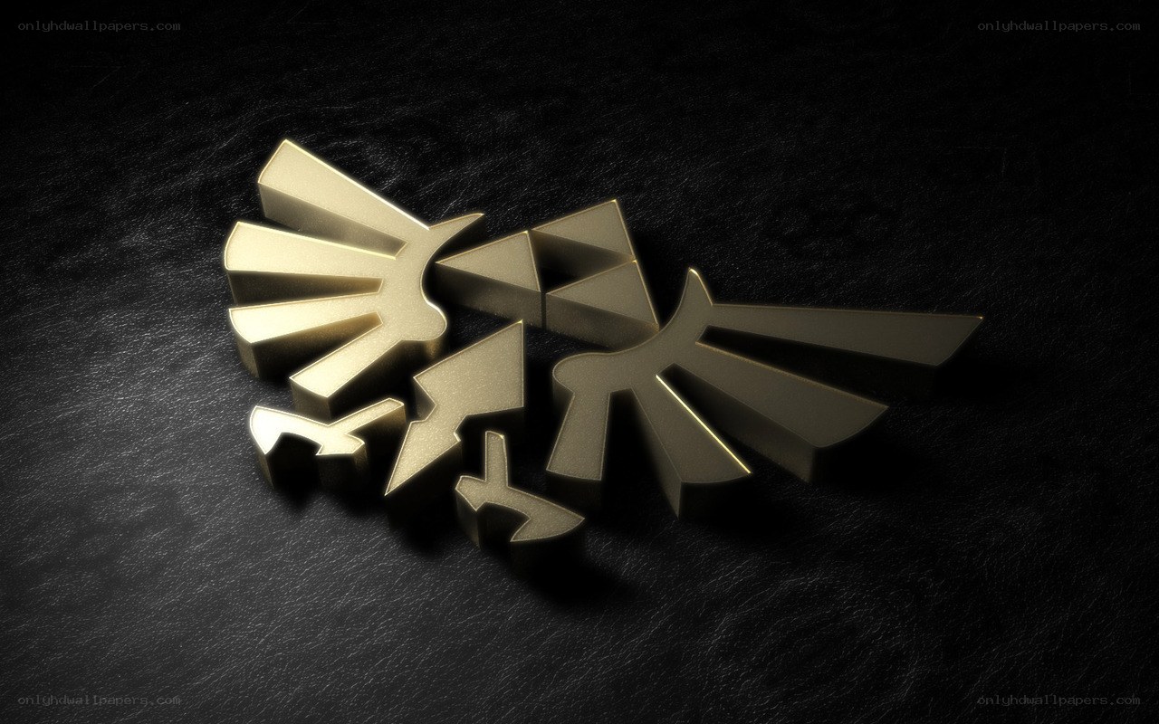 Golden Triforce symbol