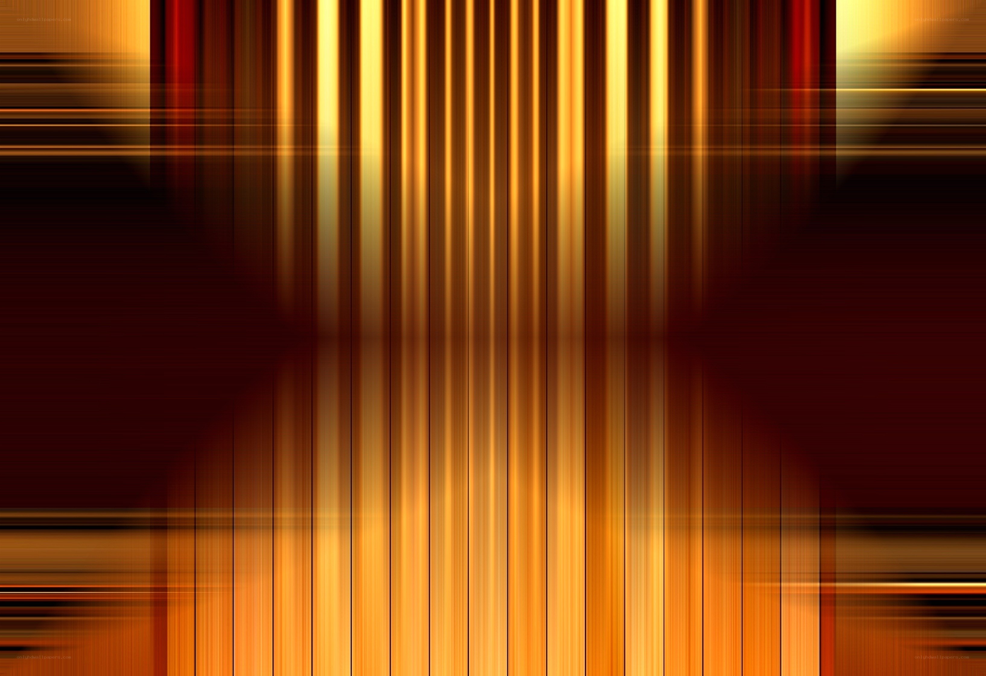 golden vertical light streaks