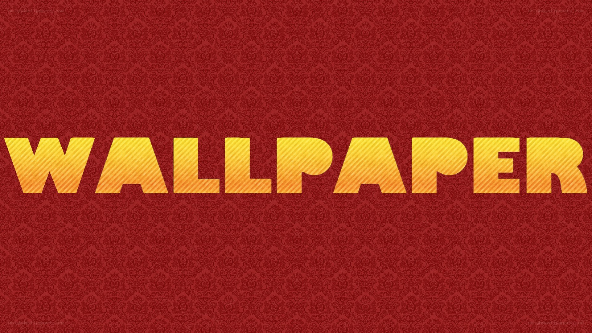 golden wallpaper text