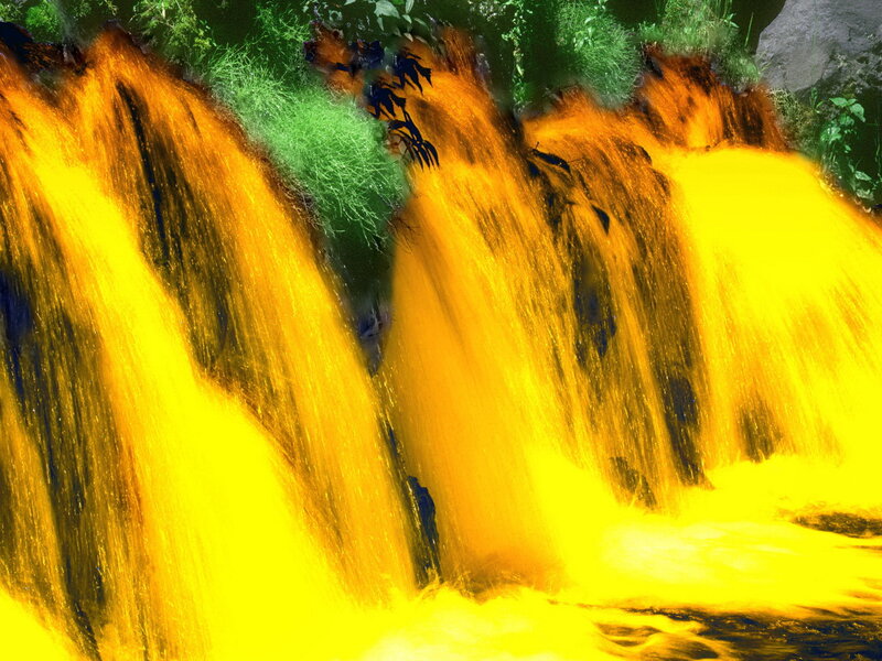 Golden Waterfall