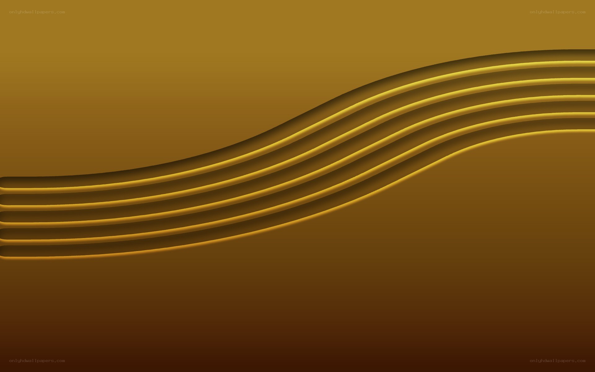 golden wave design