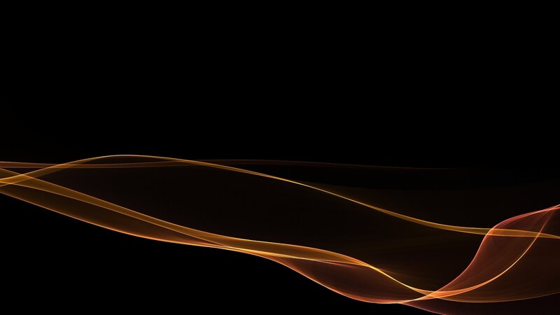 golden wave on black