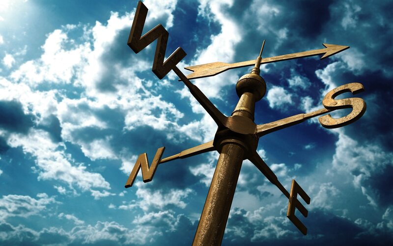 Golden Weather Vane