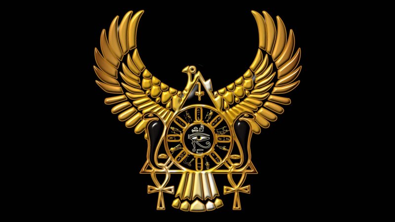 Golden Winged Symbol — Gold