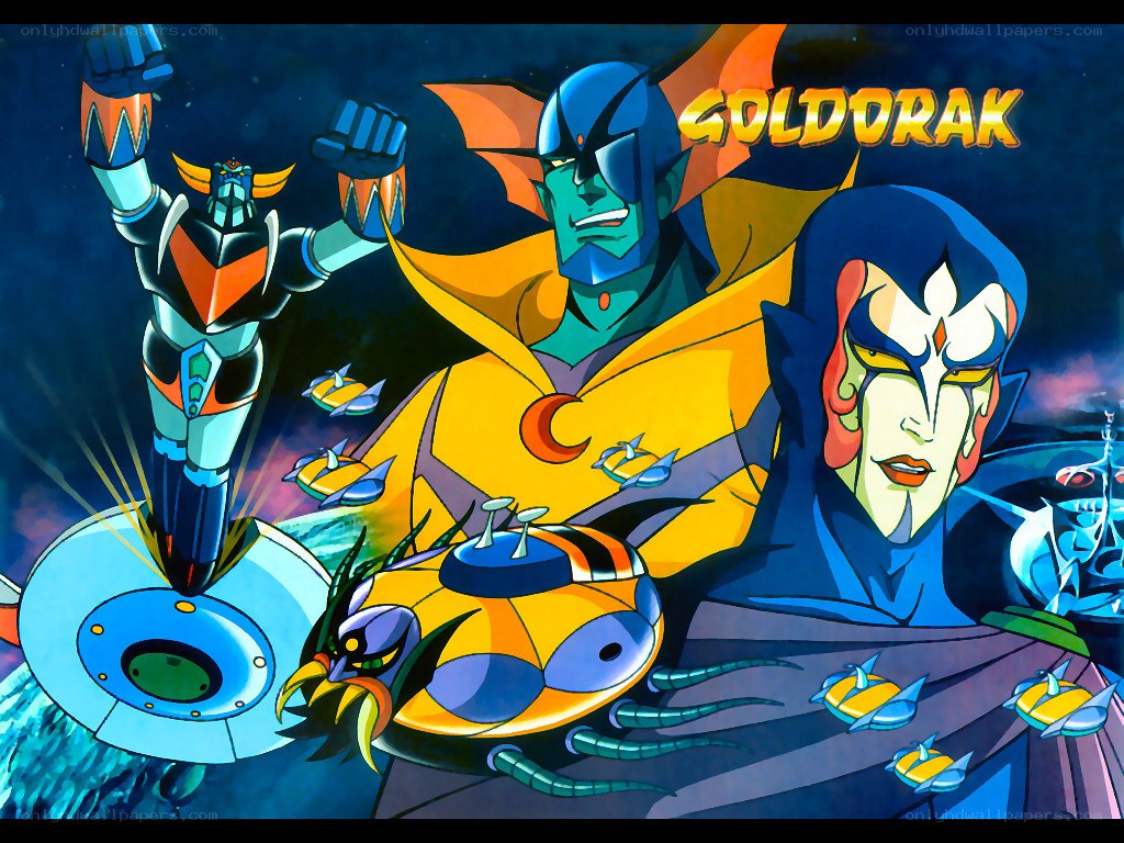 Goldorak anime poster