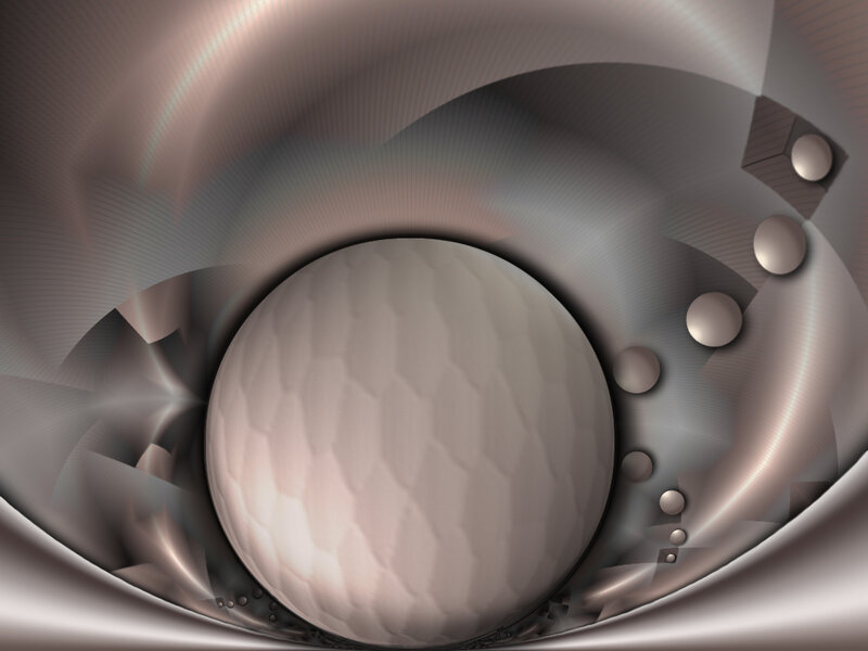 Golf Ball in Tunnel
