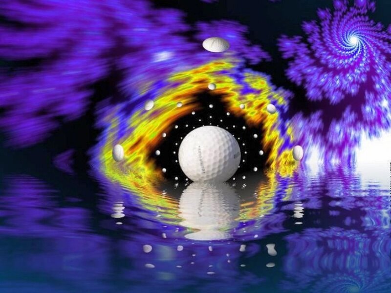 Golf Ball in Water