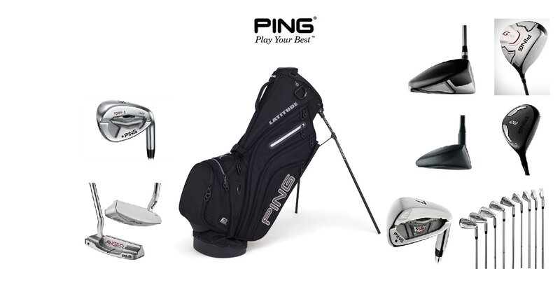 Golf Clubs and Bag